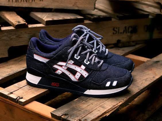 2012年製 ロニー 最初期作品【asics × KITH × Ronnie Fieg 別注 GEL LYTE 3 “Selvedge Denim” セルビッジ デニム 】kayano afew koi_画像2