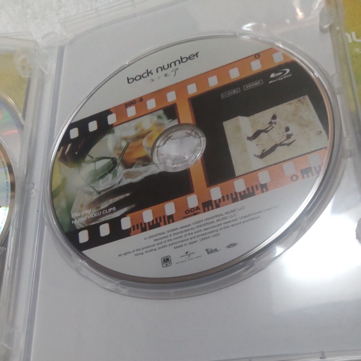初回盤B (初回プレス/取)  三方背BOXトールケース back number 2CD+Blu-ray/ユーモア 