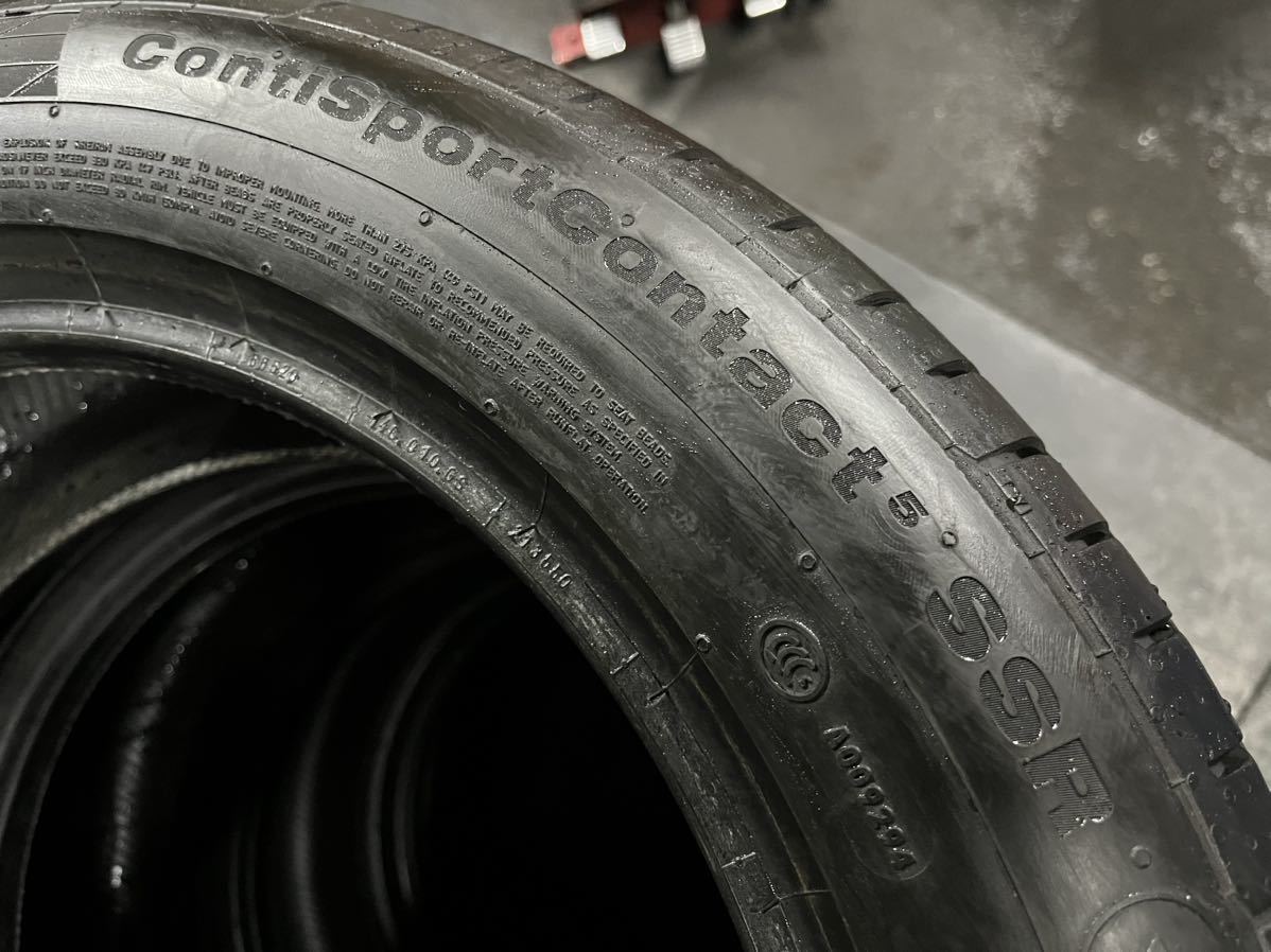 ランフラットタイヤContiSportContact5 SSR BMW認定タイヤ４本です。225/50R17 94W 2020年製_画像3