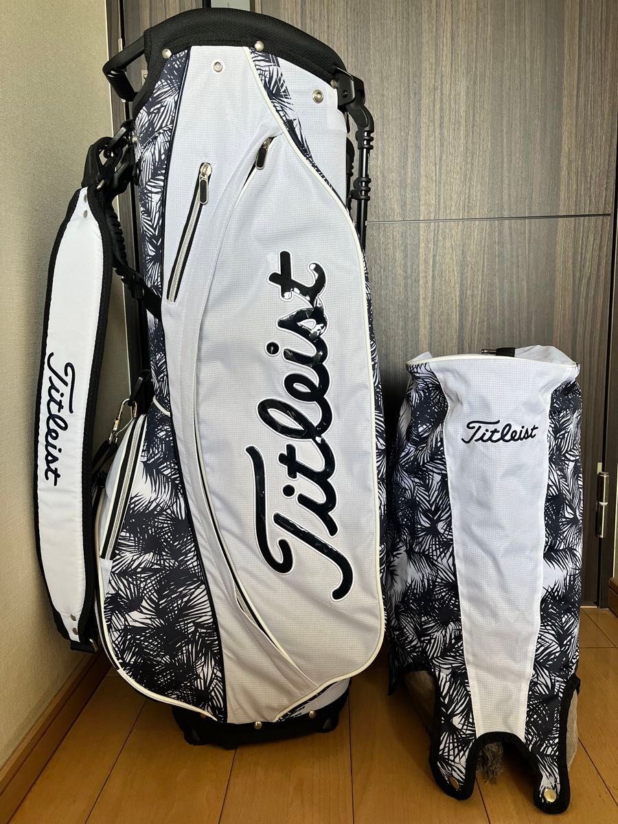 極美品！希少！タイトリスト パームツリー スタンド型キャディバッグ CBS02 Titleist 限定品　ゴルフバック　新品同様