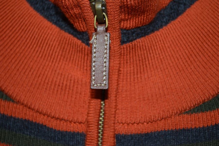  way ruzbona-WALES BONNER wool Zip up knitted cardigan M D5152