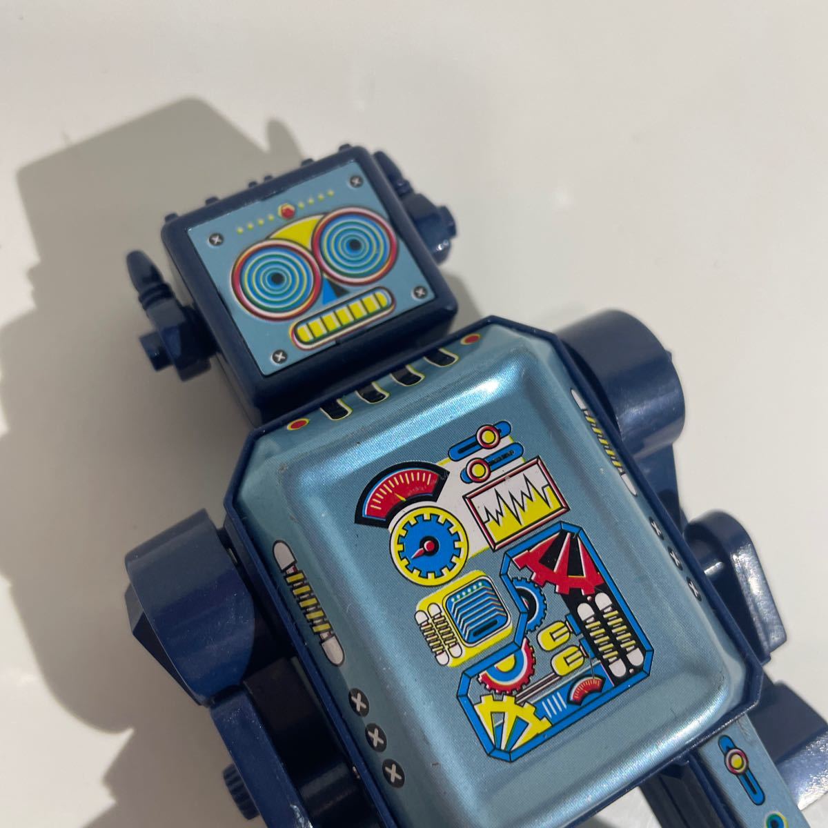  подлинная вещь редкость PLAY GO жестяная пластина робот игрушка retro рабочее состояние подтверждено 