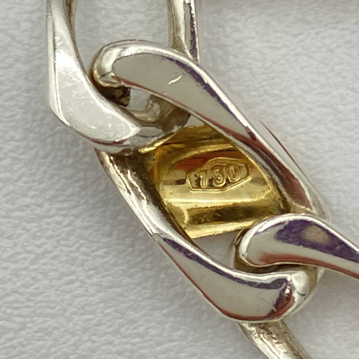 希少品 ティファニー フラット リンク コンビ ブレスレット 希少品 ティファニー フラット リンク コンビ ブレスレット
