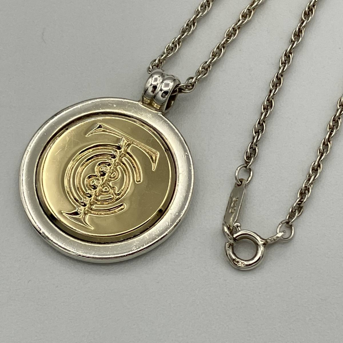 希少品 ティファニー T&CO ロゴ コイン ネックレス ペンダント 希少品 ティファニー T&CO ロゴ コイン ネックレス ペンダント