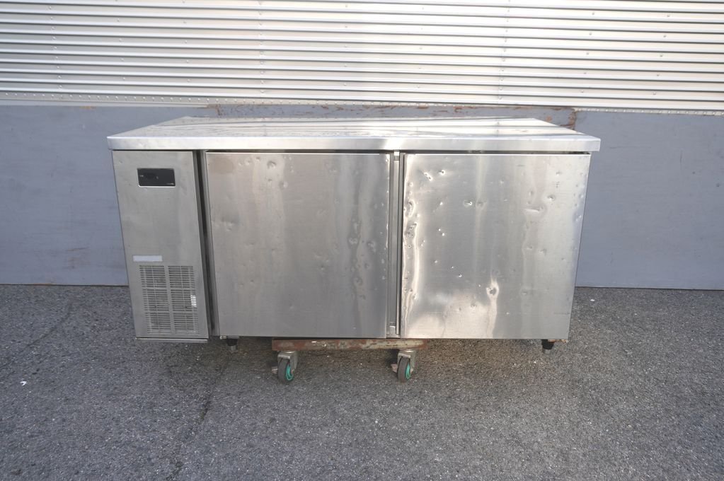 240118-014 Fujimak フジマック 業務用 電気冷凍庫 FRFT1575K 800×1500 台下冷凍庫 コールドテーブル 厨房 キッチン