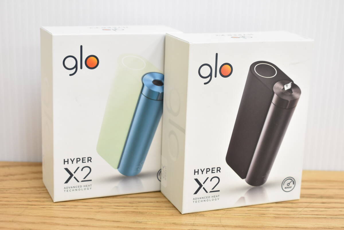 【未使用/送料無料】★2箱セット★ glo hyper X2 グロー ハイパーエックスツー デバイス 本体 7I595_画像1