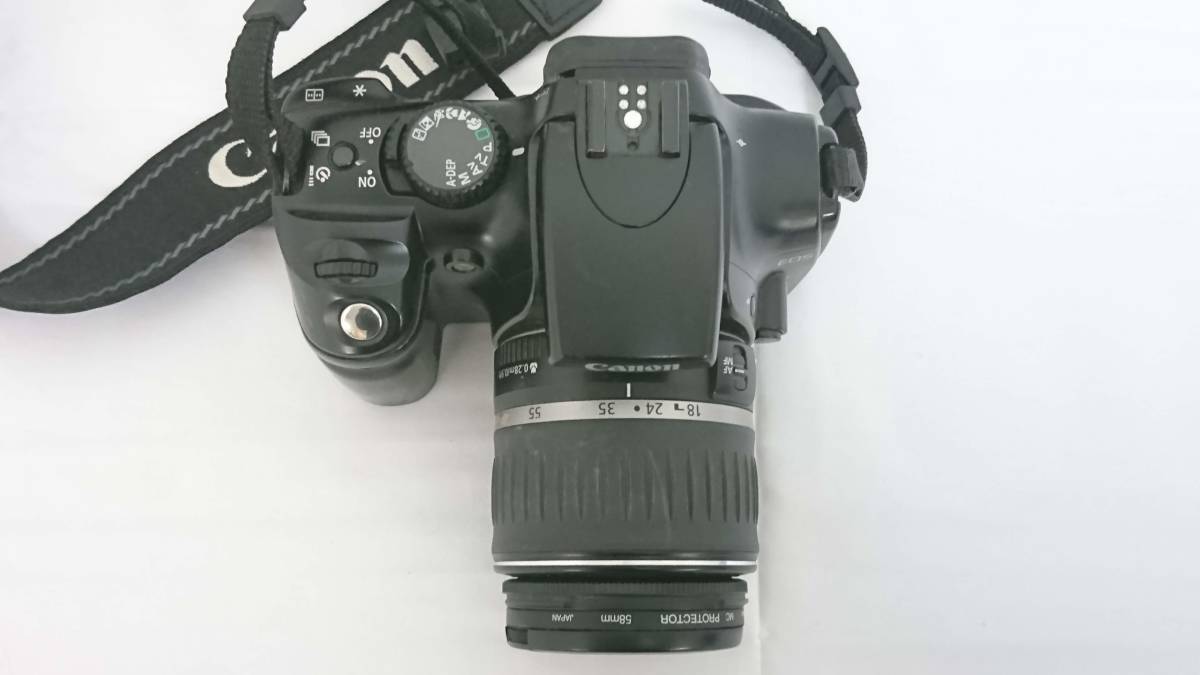 【ジャンク品】Canon キャノン EOS Kiss Digital DS6041 デジタル一眼レフカメラ レンズ おまとめセット/ウルトラソニック/6-02KO020602_画像3