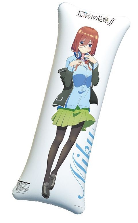 ◆新品◆ Quintessential Quintuplets Miku Nakano cushion 約150cm 五等分の花嫁∬ 中野三玖 ロングエアクッションvol.2 ごとよめ figure_画像1