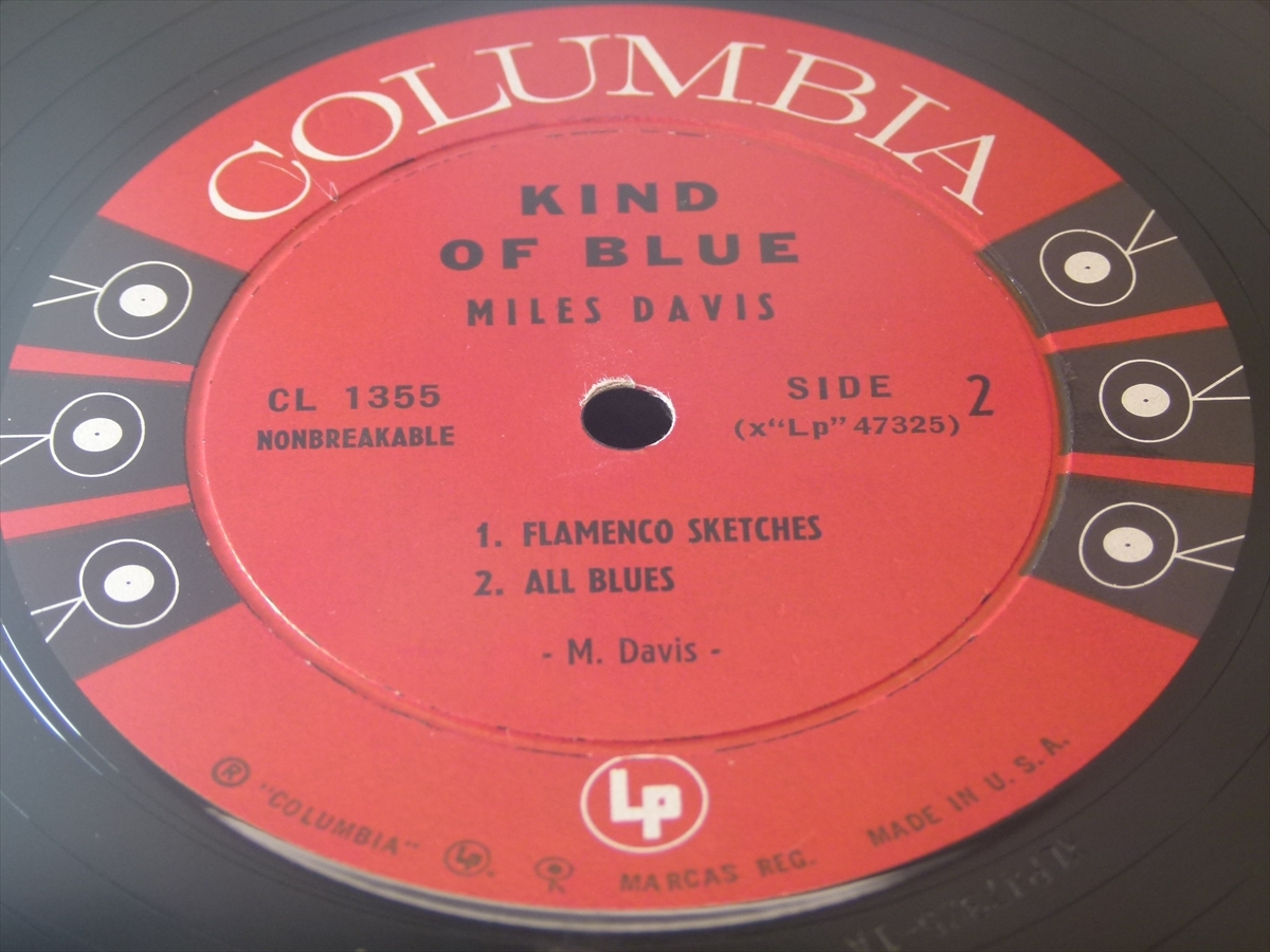 【オリジナル】KIND OF BLUE / Miles Davis★深溝/6EYE/誤植ラベル★_画像3