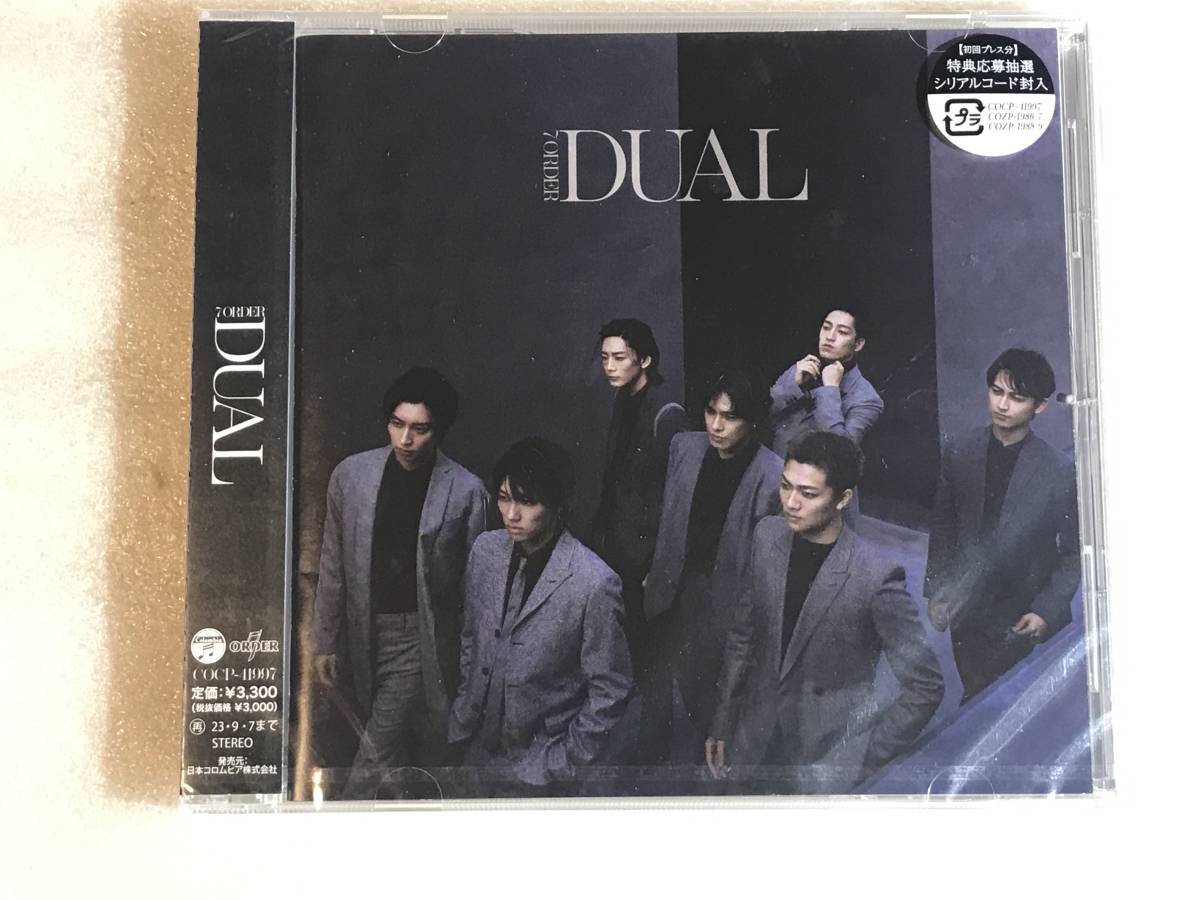 ☆CD新品☆ DUAL〔通常盤〕７ＯＲＤＥＲ HH6箱178_画像1