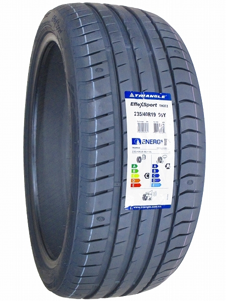 2本セット 235/40R19 2023年製造 新品サマータイヤ TRIANGLE EffeX Sport TH202 送料無料 235/40/19_画像3