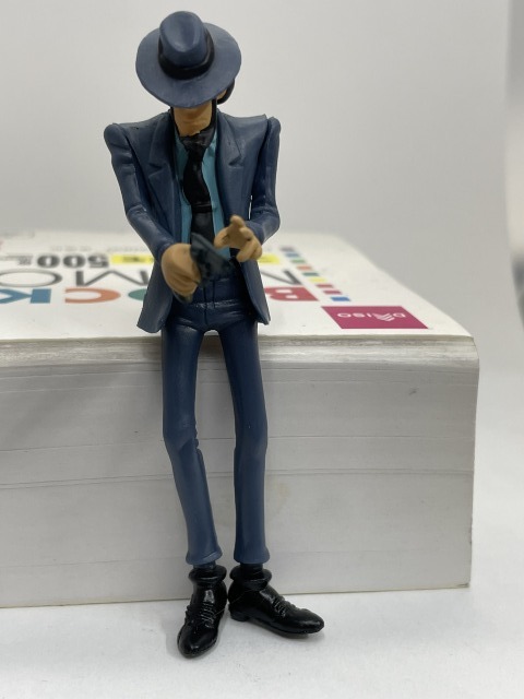 #*Roots Lupin III BIG size figure collection 3 Jigen Daisuke (LUPIN THE 3RD 2ND TV VER)