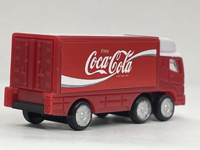 #* Coca * Cola Delivery миниатюра машина коллекция MITSUBISHI FUSO Super Great (1996)