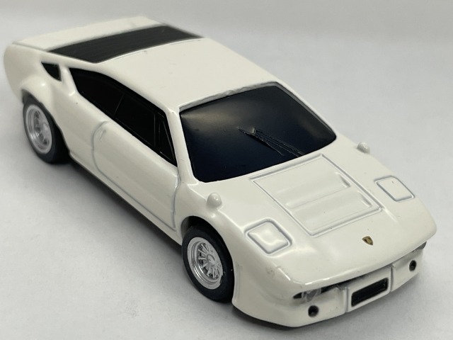 ■★ＵＣＣ　ランボルギーニコレクション　5　ウラッコラリー　ホワイト（1/72ダイキャスト製プルバックカー）_画像3