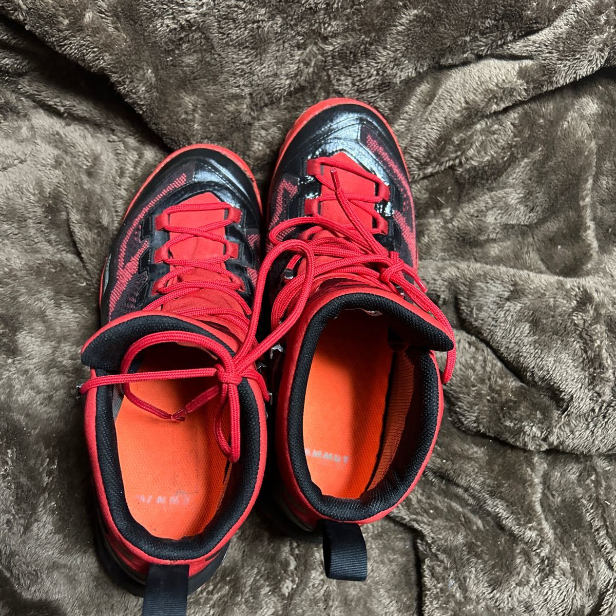 美品！5〜6回使用　マムート トレッキングシューズ デュカン ゴアテックス 防水 MAMMUT GORE TEX / DUCAN MID GTX 26.5㎝定価27100円_画像5