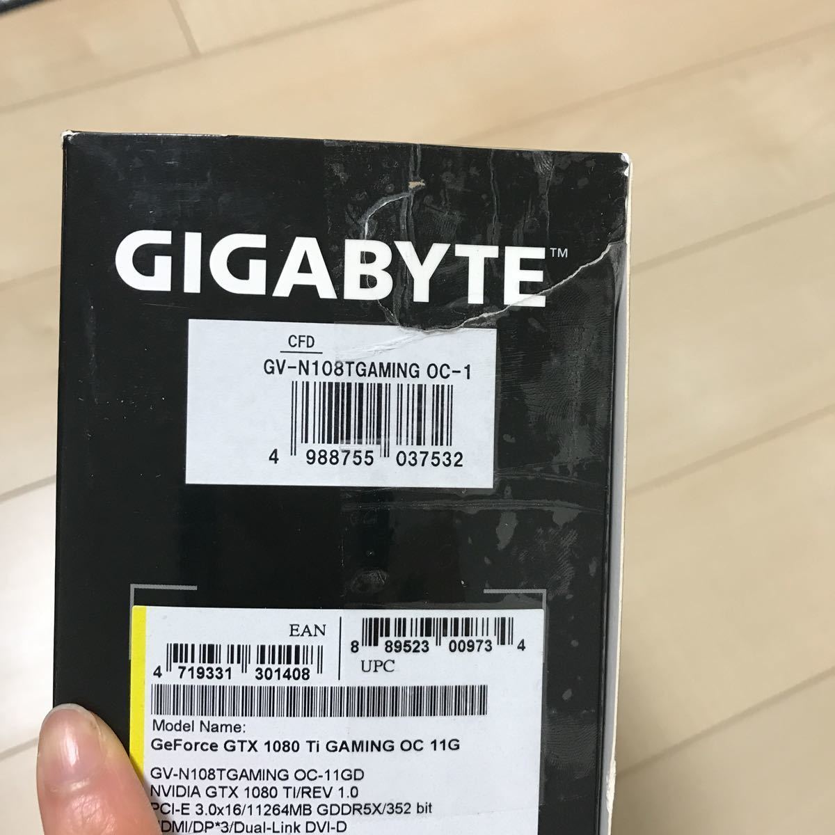 GIGABYTE GeForce GTX 1080 Ti Gaming OC 11G グラフィックボード PC PCパーツ_画像5