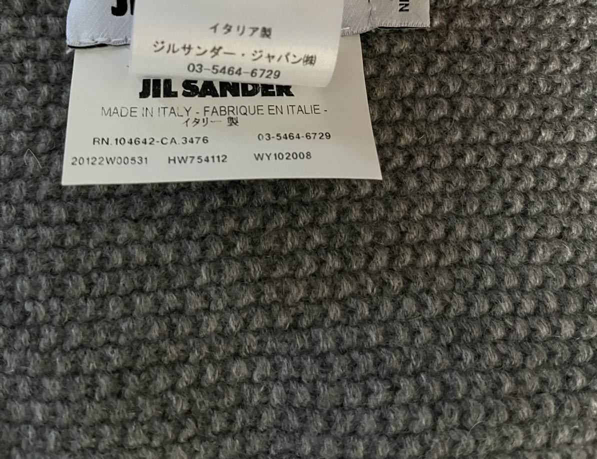 【 новый товар 】JIL SANDER／...　 вязаный   глушитель 　 унисекс 