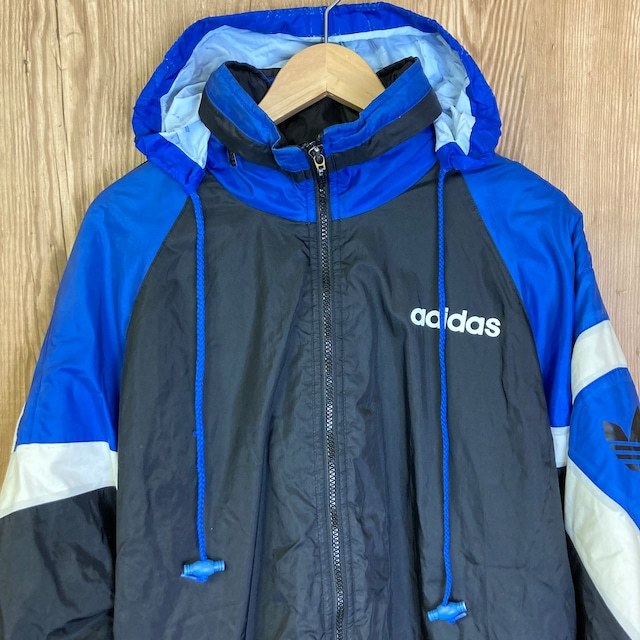 90s vintage adidas нейлон жакет Adidas 90 годы Vintage Vintage American Casual б/у одежда e23111004