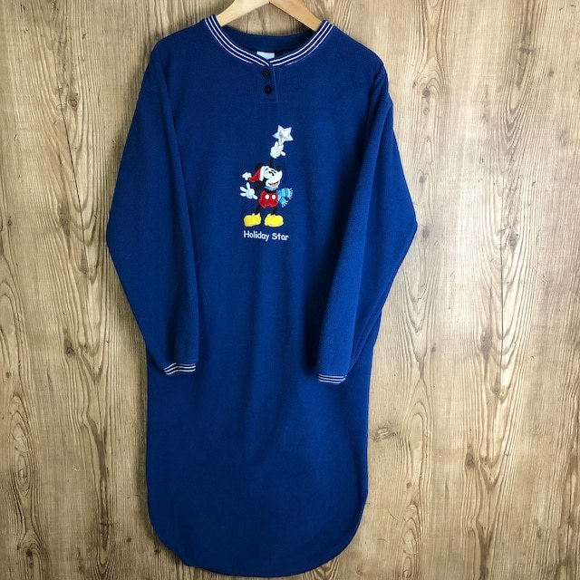 vintage Disney フリース ロングワンピース ディズニー ビンテージ ヴィンテージ アメカジ ストリート 古着 e23112234