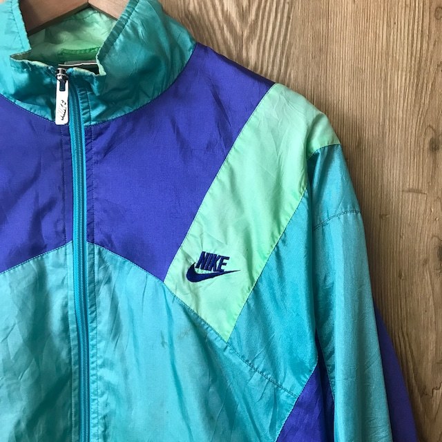 90s vintage NIKE NYLON JKT 90年代 ナイキ ナイロンジャケット ビンテージ ヴィンテージ アメカジ 古着 e23111425_画像2