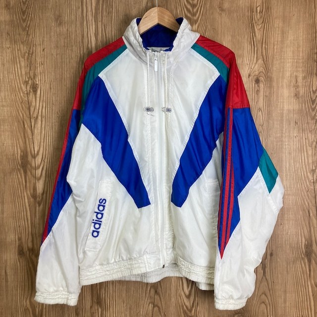 90s vintage adidas トラックジャケット ナイロンジャケット 90年代 アディダス ビンテージ ヴィンテージ アメカジ 古着 e23112120