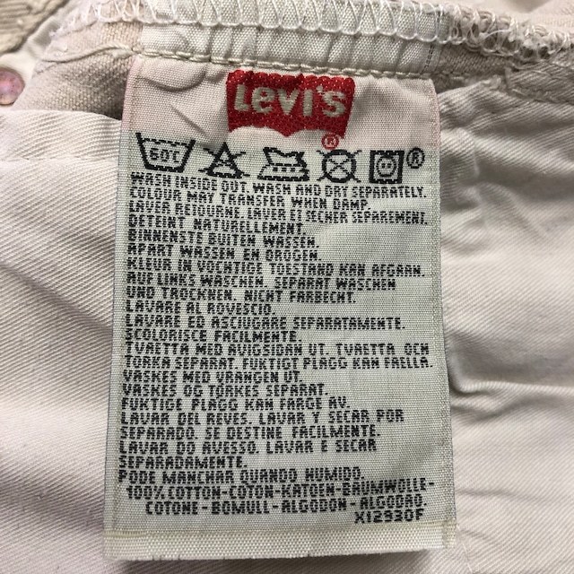 フランス製 90s VINTAGE ユーロ リーバイス Levi's 501 デニム ジーンズ 30×34 メンズSサイズ程 ジーパン 90年代 e24022022_画像4