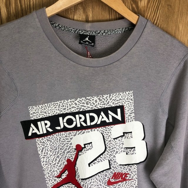 NIKE AIR JORDAN ナイキ エアジョーダン スウェット メンズMサイズ ストリート 古着 e24021704_画像4