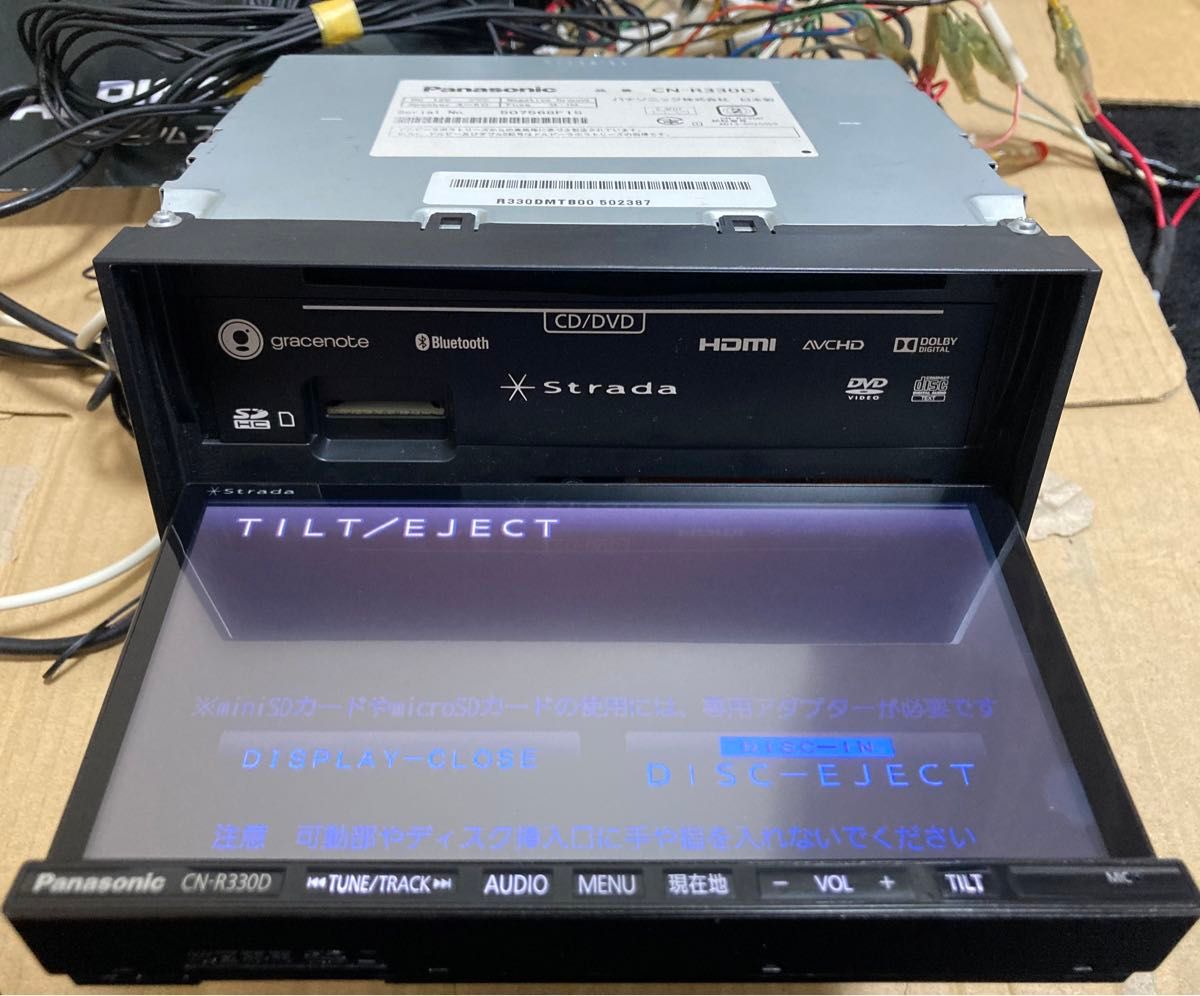パナソニック ストラーダ cn-r330d メモリーナビ CD/SD/DVD/TV パナソニック ストラーダ cn-r330d メモリーナビ CD/SD/DVD/TV