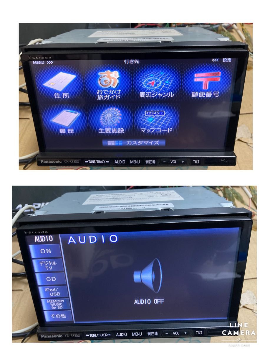 パナソニック ストラーダ cn-r330d メモリーナビ CD/SD/DVD/TV パナソニック ストラーダ cn-r330d メモリーナビ CD/SD/DVD/TV