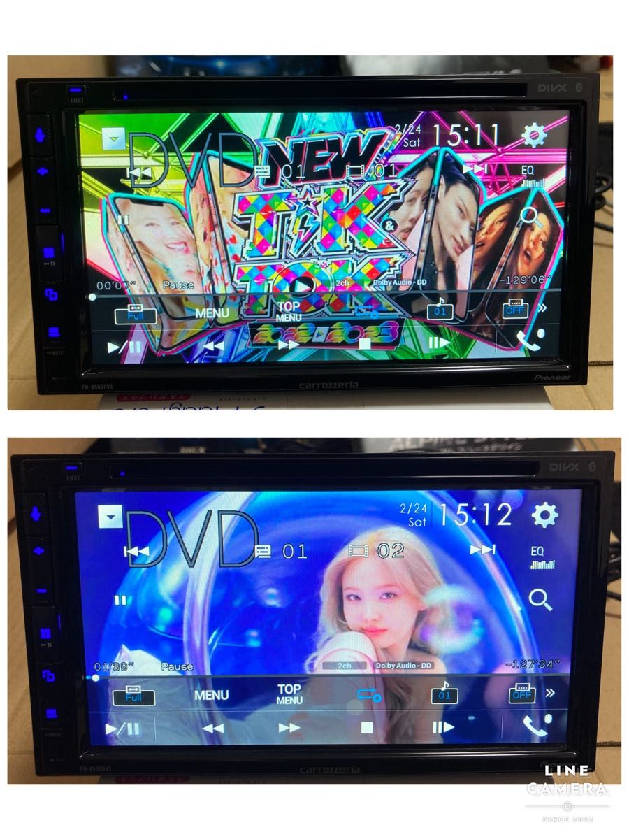Pioneer カロッツェリア 美品 FH-8500DVS ディスプレイ Pioneer カロッツェリア 美品 FH-8500DVS ディスプレイ