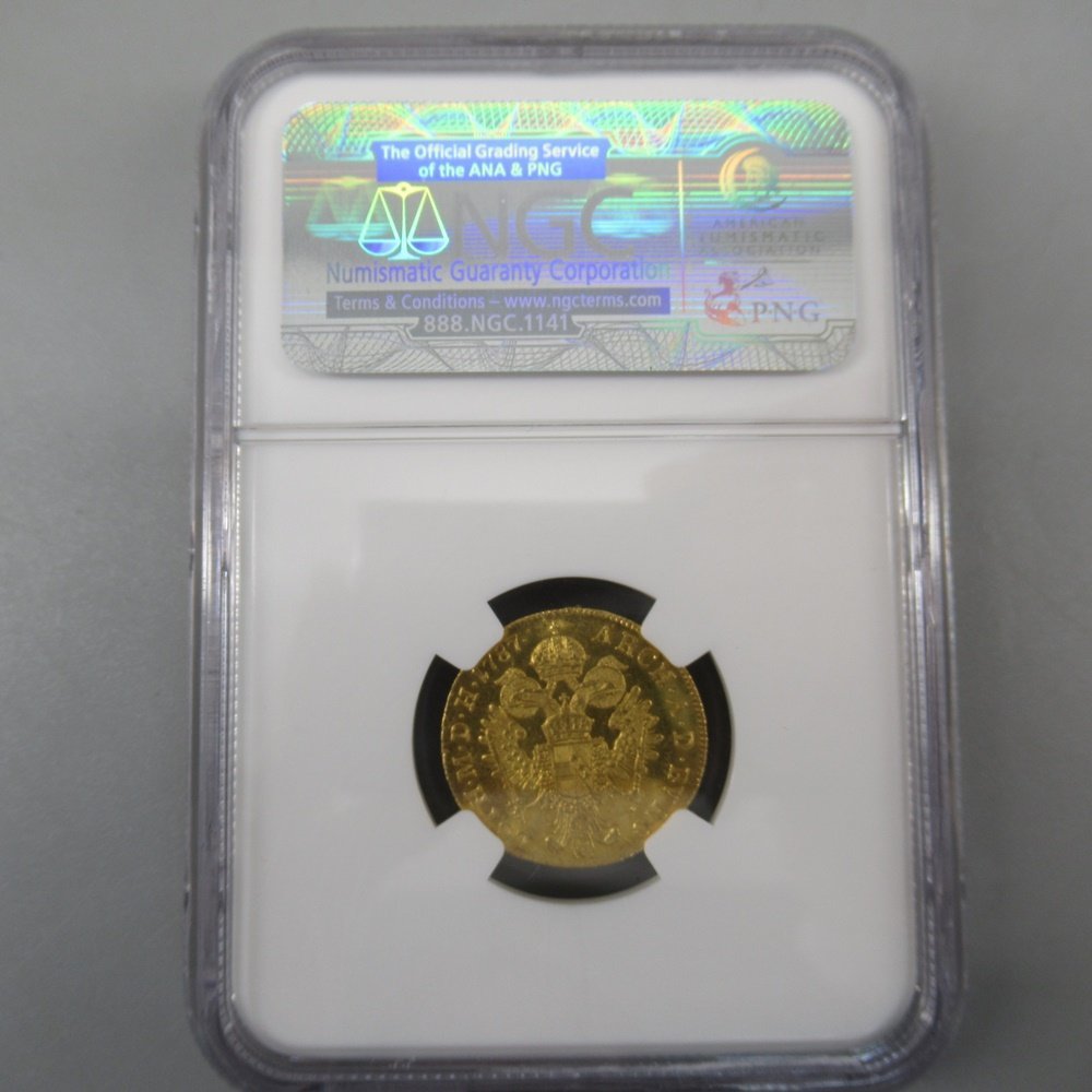 ダカット金貨 1787 ヨーゼフ2世 NGC MS63 貨幣 101-2457201【O商品】_画像2