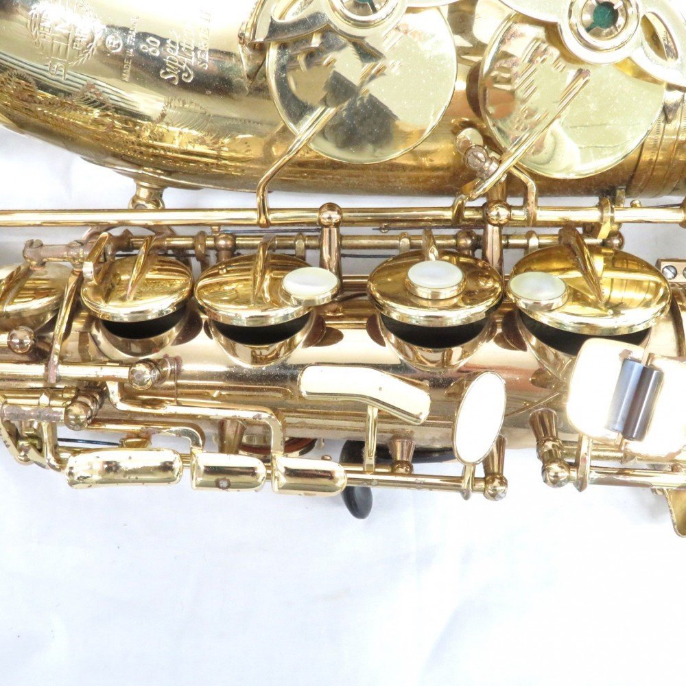 1円～ SELMER セルマー Super Action 80 SERIE II アルトサックス 他 ケース付 動作未確認 ※同梱不可 y48-2475255【Y商品】_画像7