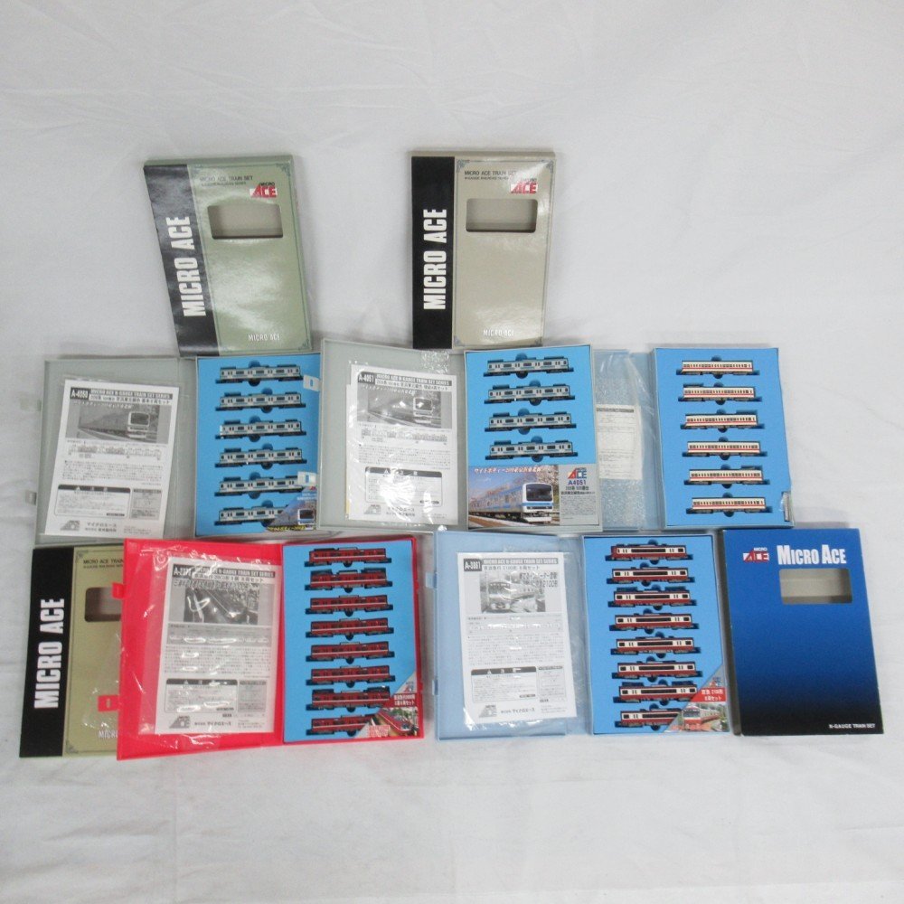 1円～ マイクロエース Nゲージ A-4050 A-4051 A-3877 A-2376 A-3861 209系 500番台/2000形 2100形 計5点 ジャンク 283-2505537【O商品】_画像1