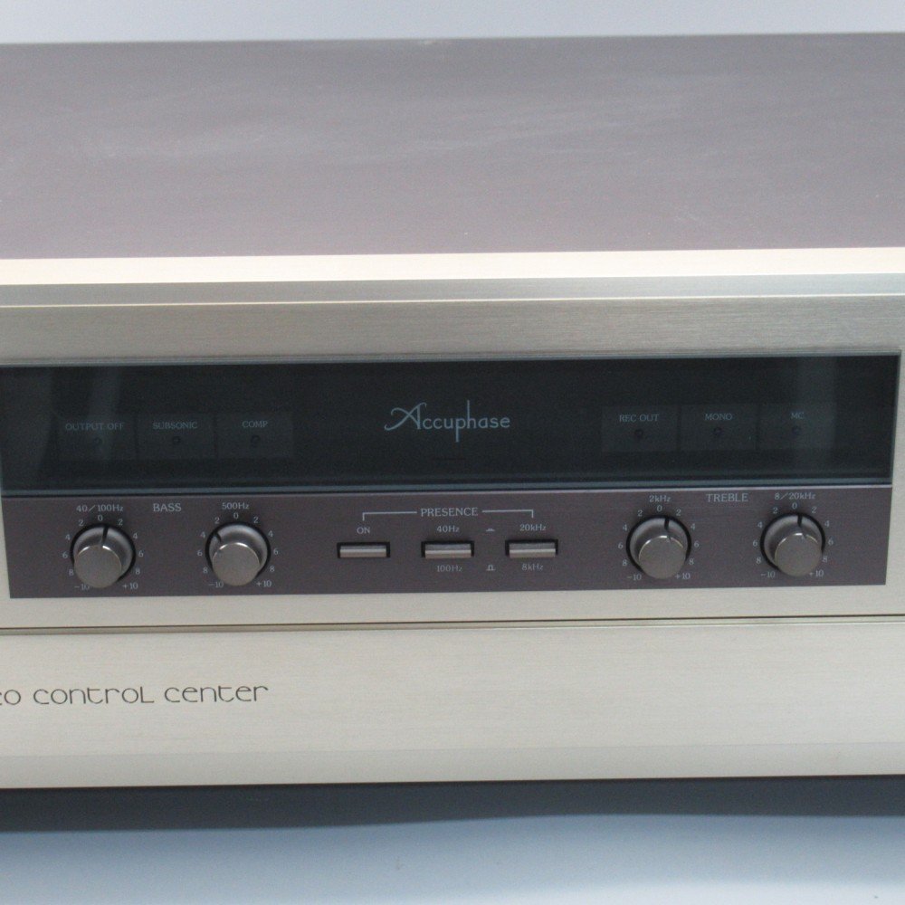 1円～ Accuphase C-260 コントロールアンプ アキュフェーズ 通電確認済み 現状品 オーディオ機器 324-2525543【O商品】_画像4