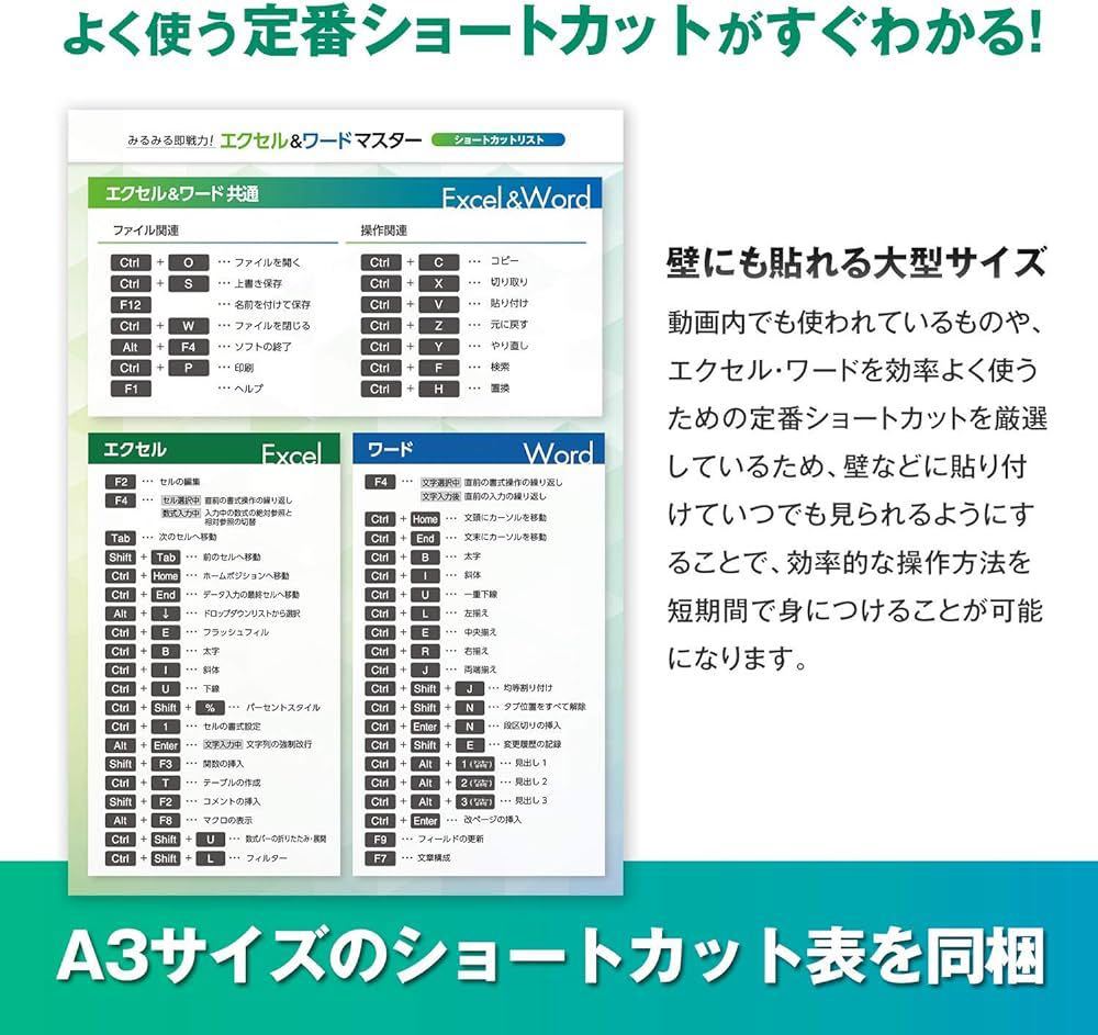 あつまるカンパニー BB1016 Excel＆Word＋タイピングLite 一生役立つ三種の神器 ｜ タイピング ソフト タッチタイピング タイピング練習_画像5