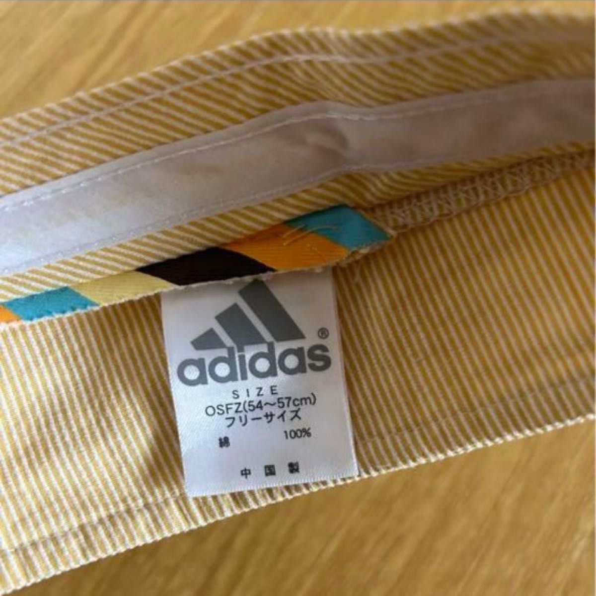 【adidas アディダス】サンバイザー 帽子 ゴルフキャップ