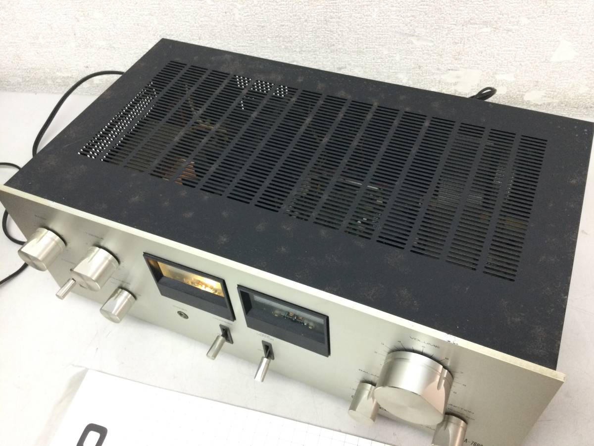 PIONEER パイオニア SA-7600 プリメインアンプ 使用説明書付き_画像5