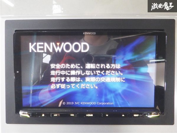 動作確認済み！！ KENWOOD ケンウッド カーナビ 彩速ナビ メモリーナビ 2018年地図 CD DVD 地デジ Bluetooth MDV-M906HDL 展示使用品 棚21Iの画像1