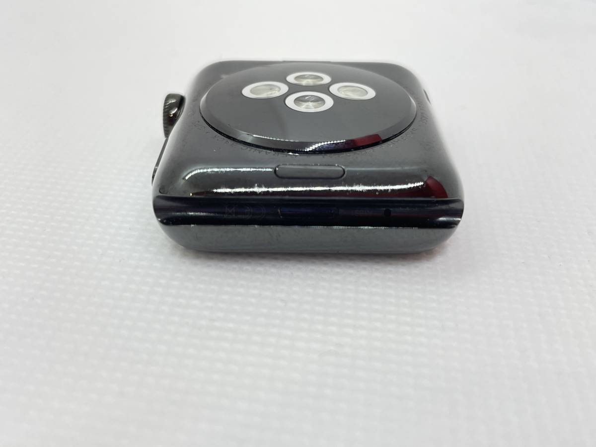 ★【1円〜】Apple Watch Series3 42mm GPS+Cellularモデル スペースグレイ ステンレススチール A1891 アップルウォッチ 即決あり_画像10