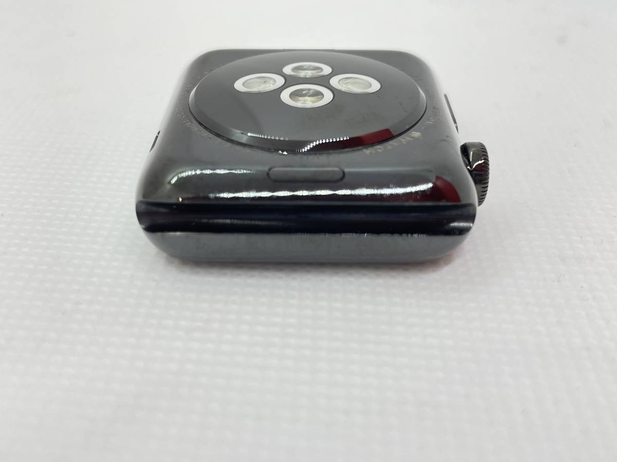 ★【1円〜】Apple Watch Series3 42mm GPS+Cellularモデル スペースグレイ ステンレススチール A1891 アップルウォッチ 即決あり_画像8