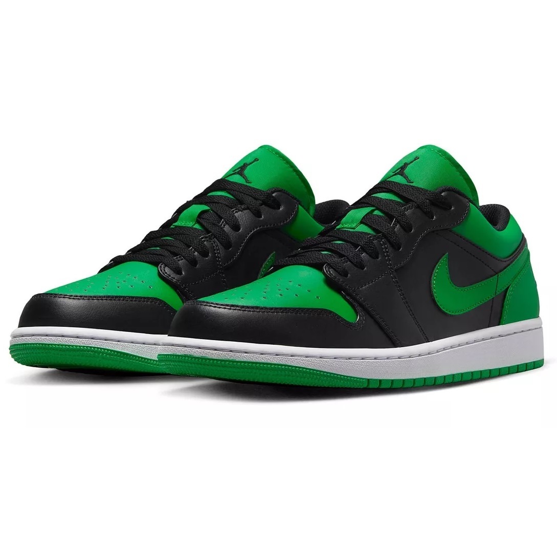 ■ナイキ エア ジョーダン 1 ロウ ブラック/ラッキーグリーン/ホワイト 新品 29.0cm US11 NIKE AIR JORDAN 1 LOW 553558-065_画像6