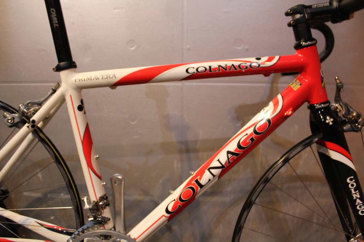 中古 ロードバイク☆コルナゴ COLNAGO プリマベーラ PRIMAVERA/カーボン/SHIMANO 600仕様/レストアにどうぞ_画像3