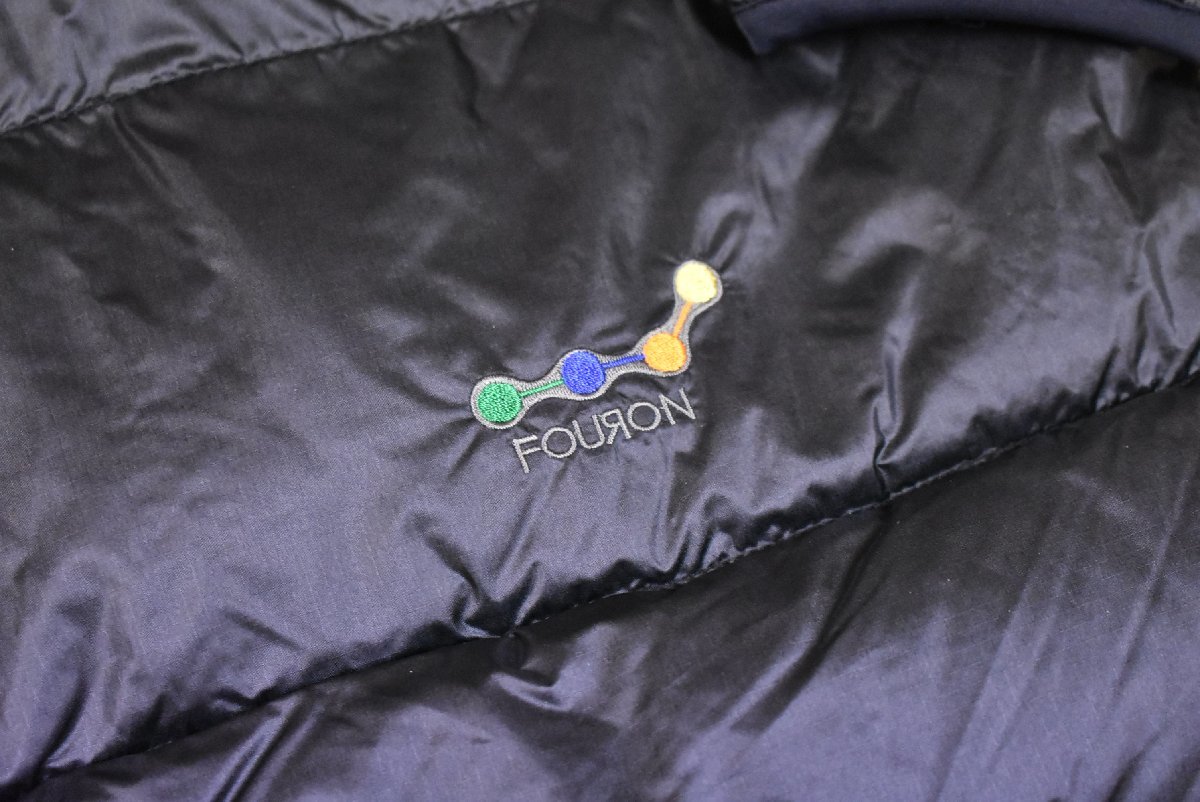 【未使用品】フリーノット 光電子 ダウンジャケット ブラック LL サイズ FREEKNOT FOURON ジャケット アウター 防寒 等に（KKR_O1）_画像4