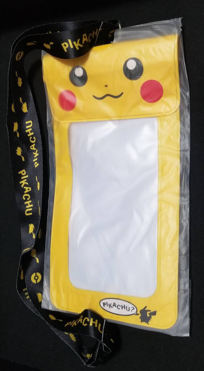 送料無料 ポケモン ピカチュウ 防滴ポーチ iPhone 7 Plus スマホ ケース pokemon Pikachu Case Splash proof_画像1