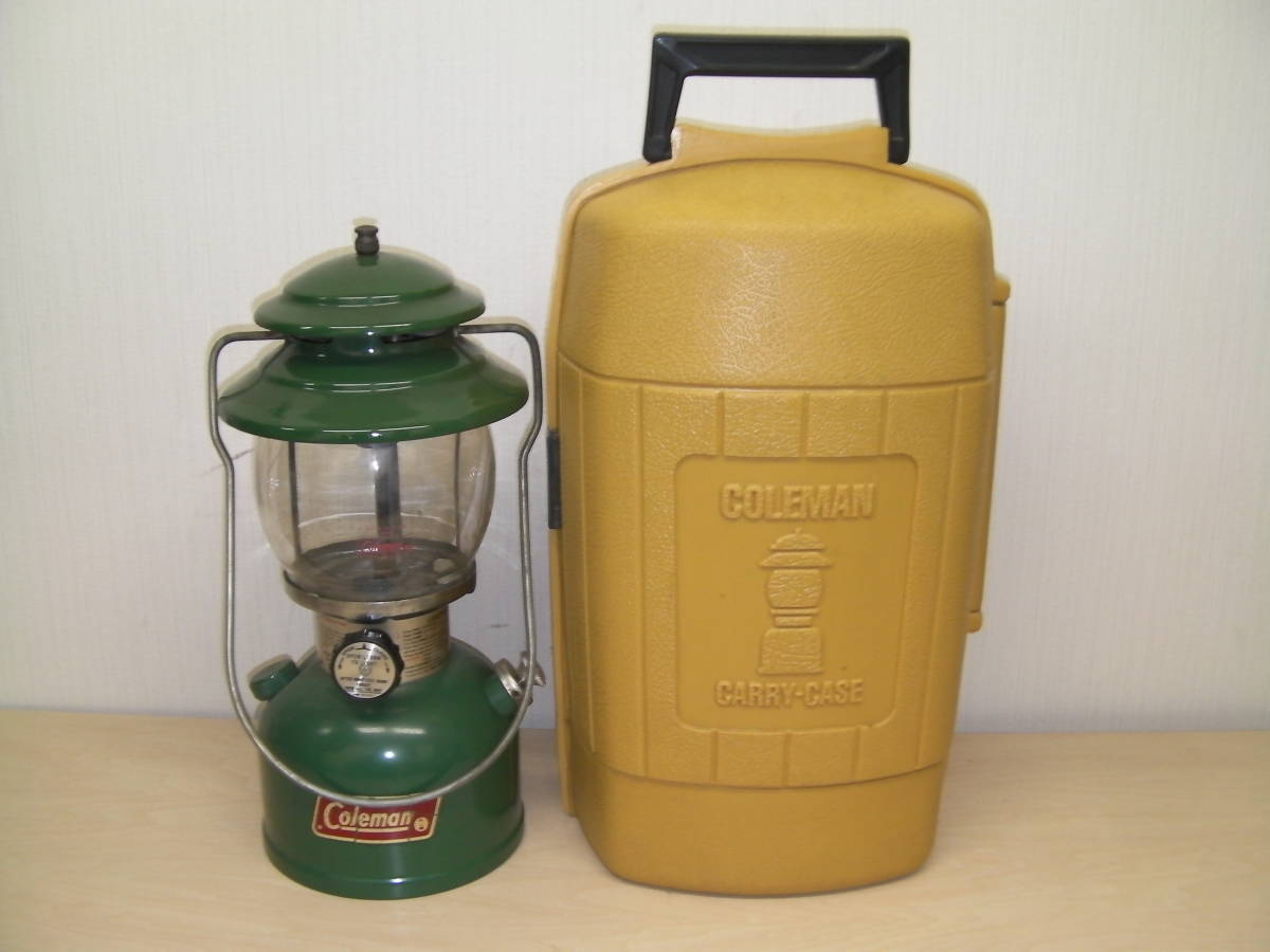 Coleman コールマン◆200A700◆グリーン◆ランタン◆83年◆専用ケース◆USED