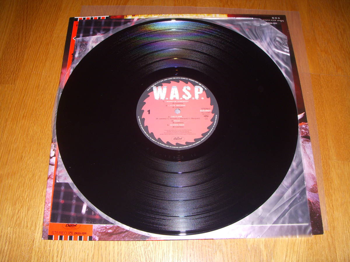 帯付美盤◆魔人伝　W.A.S.P. WASP_画像4