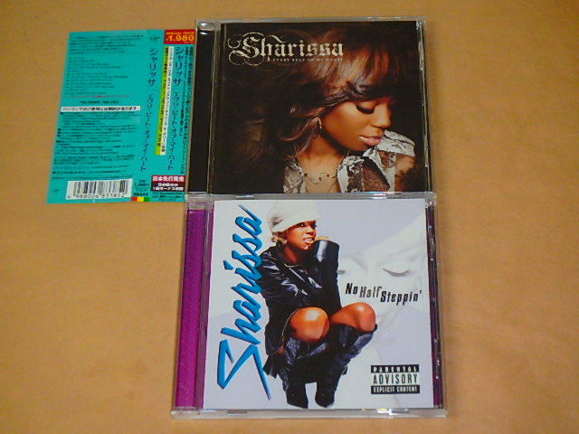 シャリッサ　CD2枚セット　/　エヴリ・ビート・オブ・マイ・ハート(CCCD)　/　No Half Steppin'（輸入盤）/（Sharissa）_画像1