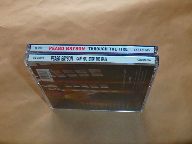 ピーボ・ブライソン CD2枚セット　/　Through the Fire　/　Can You Stop The Rain　/　輸入盤（Peabo Bryson）_画像3