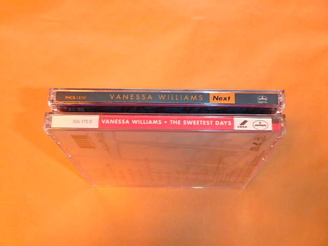 バネッサ・ウィリアムス CD2枚セット　/　NEXT　/　The Sweetest Days（ドイツ盤）/　 （Vanessa Williams）_画像3