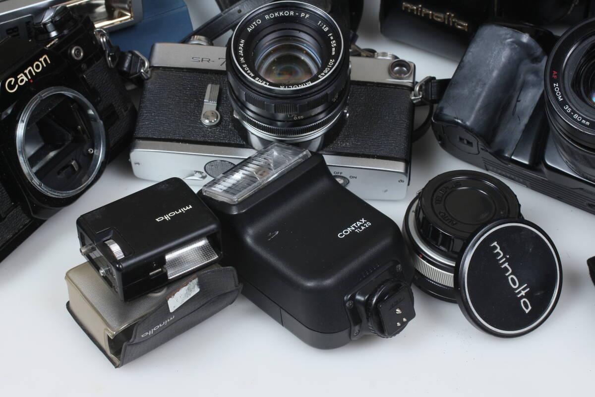 管26951ニ　MINOLTA、Canon、SONY他　カメラ　レンズ　フラッシュ　他　各種おまとめ_画像8